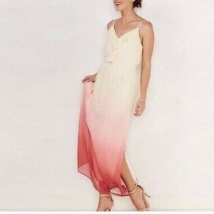🌸ombré-Lc Lauren Conrad-floor length dress🌸
